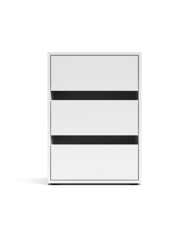 Cassettiera Smart ST2 con 3 cassetti in colore bianco