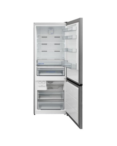Frigorifero combinato Daewoo CKM0492EPRA0 70 cm. 481 LT classe E colore pet inox