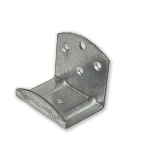 Reggirete a staffa 0180 a 4 fori pre-zincato Made in Italy
