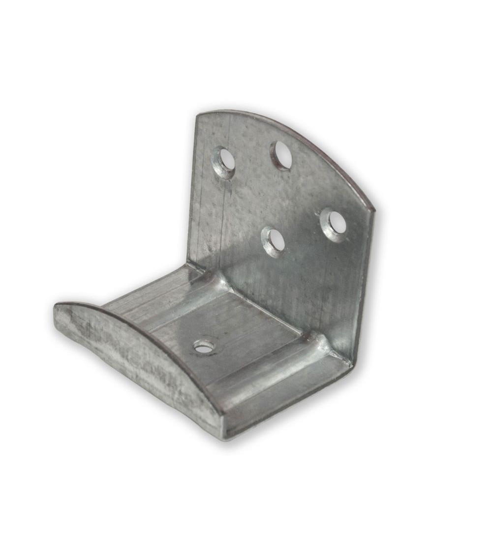 Reggirete a staffa 0180 a 4 fori pre-zincato Made in Italy