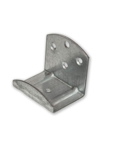 Reggirete a staffa 0180 a 4 fori pre-zincato Made in Italy
