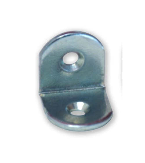 Angolino 0176 zincato 2 fori 16x2 Made in Italy