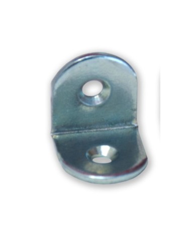 Angolino 0176 zincato 2 fori 16x2 Made in Italy