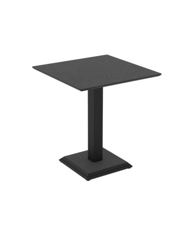 Tavolo quadrato Carvel in colore ossido 68x68x75 H cm.