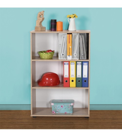 Libreria bassa con tre ripiani rkt330