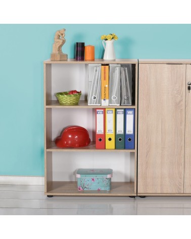 Libreria bassa con tre ripiani rkt330