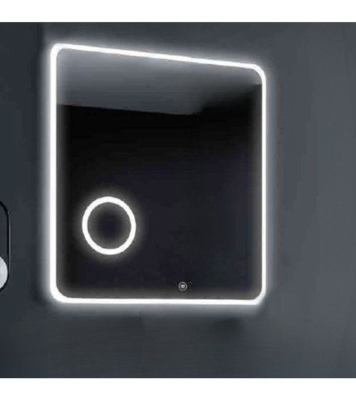 Specchio Hanoi 60x80 con LED doppio sensore e anti appannamento