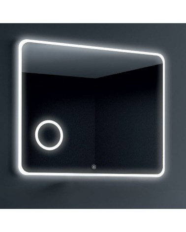 Specchio Hanoi 100x80 con LED doppio sensore e anti appannamento