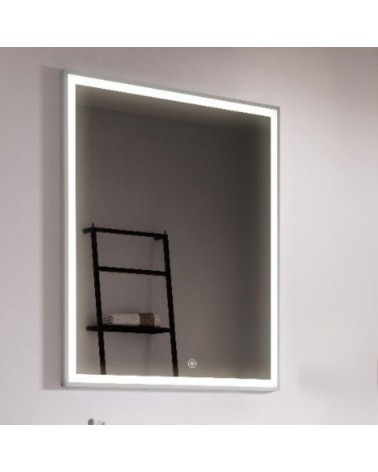 Specchio Baku 60x80 con LED doppio sensore e anti appannamento