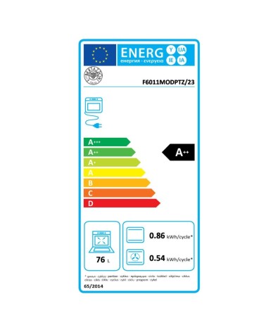 Forno elettrico Bertazzoni F6011MODPTZ 11 funzioni pirolitico, display TFT colore zinco classe A++