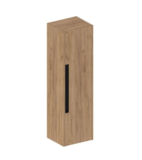 Colonna bagno sospesa Modular 1 anta 120x30x35 cm colore rovere miele