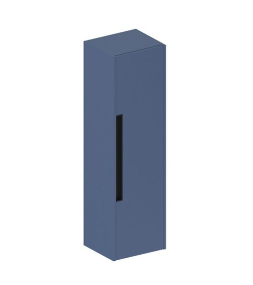 Colonna bagno sospesa Modular 1 anta 120x30x35 cm colore azzurro