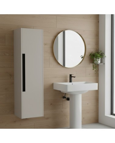 Colonna bagno sospesa Modular 1 anta 120x30x35 cm colore cashemere
