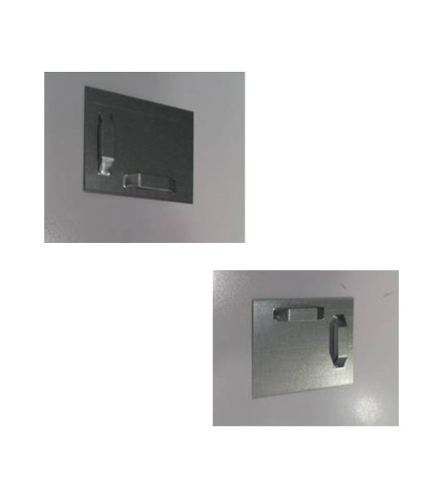 Specchio bagno Rectangular 120x80 cm.