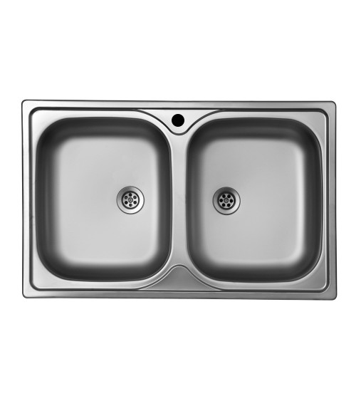 Lavello 79x50 Classic 170 incasso doppia vasca