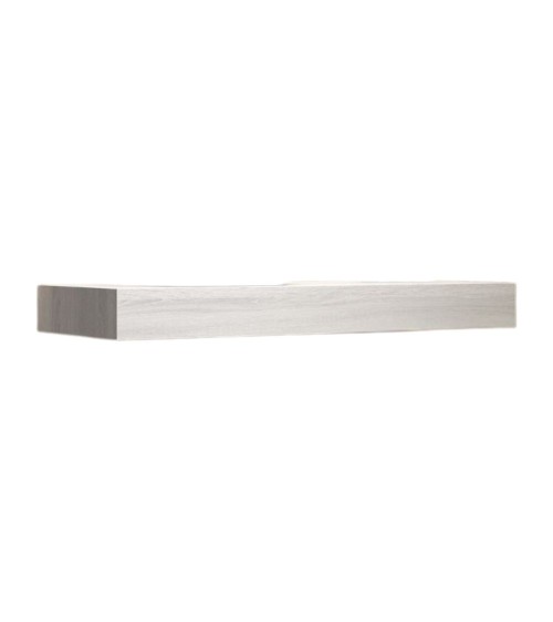 Mensola d'appoggio Ely per lavabo colore rovere grigio ghiaccio 120x45x12 cm.
