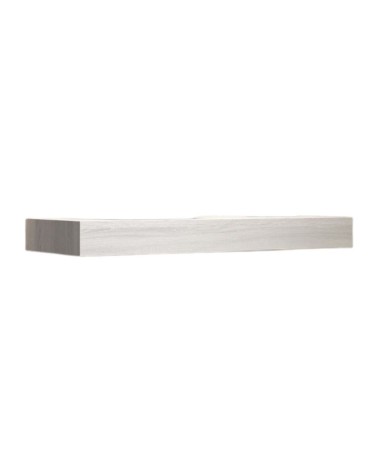 Mensola d'appoggio Ely per lavabo colore rovere grigio ghiaccio 120x45x12 cm.