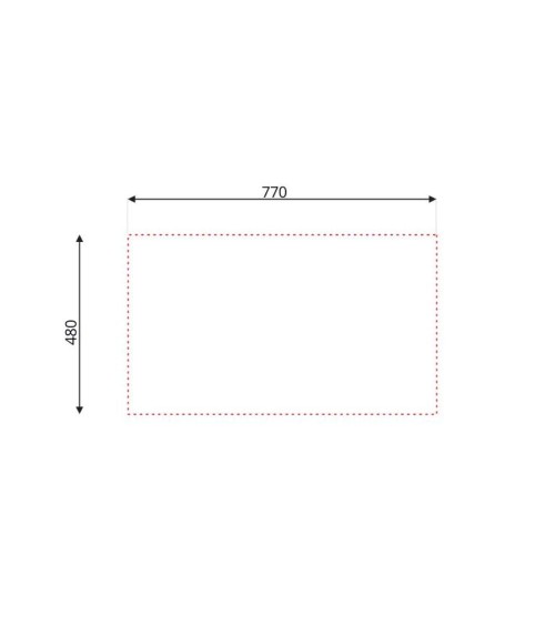 Lavello Classic 273 79x50 cm destro