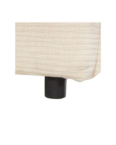 Divano letto Ghide con contenitore colore panna 217x86x95 cm.