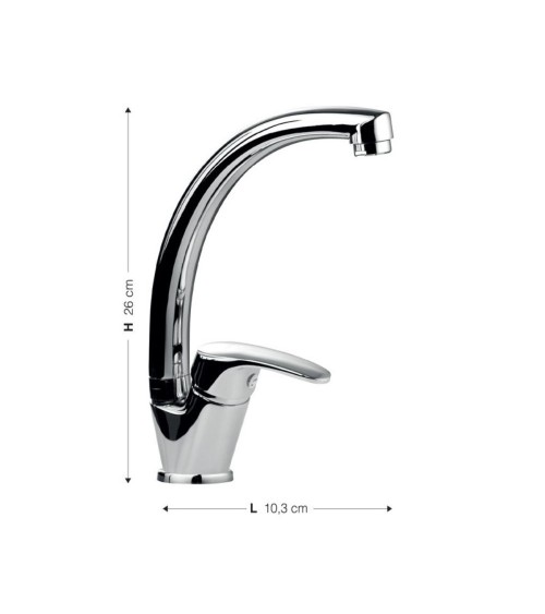 Miscelatore da cucina V2CR