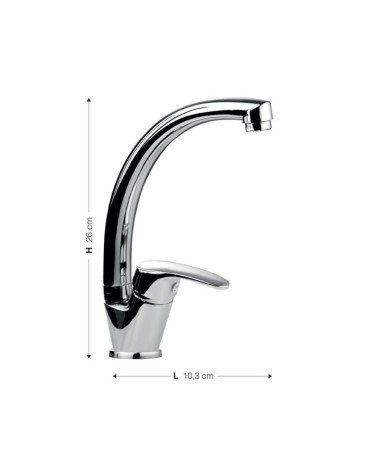 Miscelatore da cucina V2CR