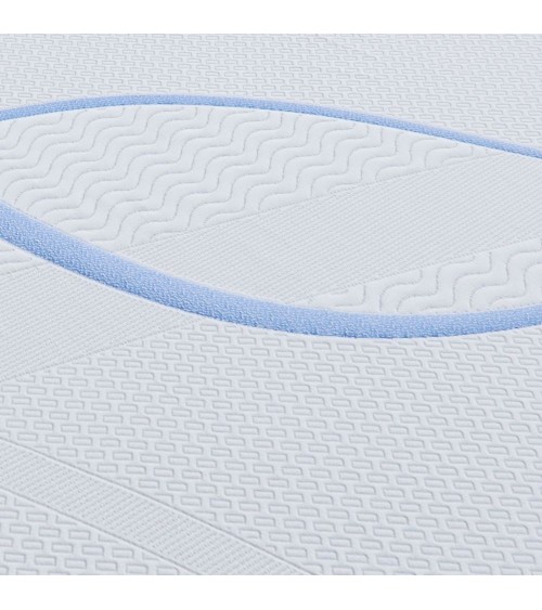Materasso una piazza e mezza Pergamo con molle insacchettate e tessuto poliestere antiscivolo 120x190xH30 cm.