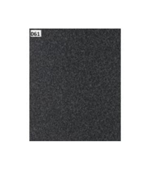 Alzatina triangolare in pvc rivestita in carta colore nero selenio