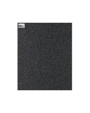 Alzatina triangolare in pvc rivestita in carta colore nero selenio