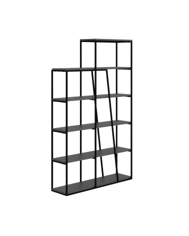 Libreria Pal colore antracite 110x29x178 cm