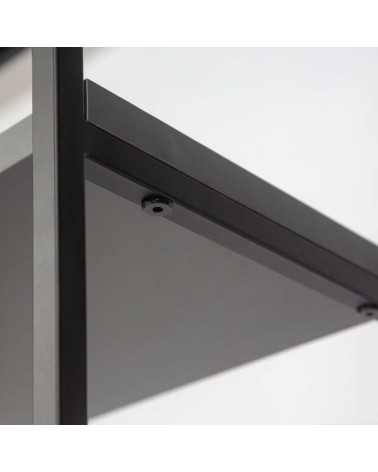 Libreria Pal colore antracite 110x29x178 cm