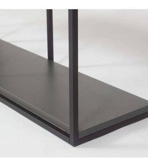 Libreria Pal colore antracite 110x29x178 cm