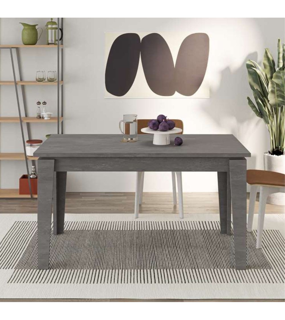 Tavolo allungabile Megaron retro grey 120x80 cm.