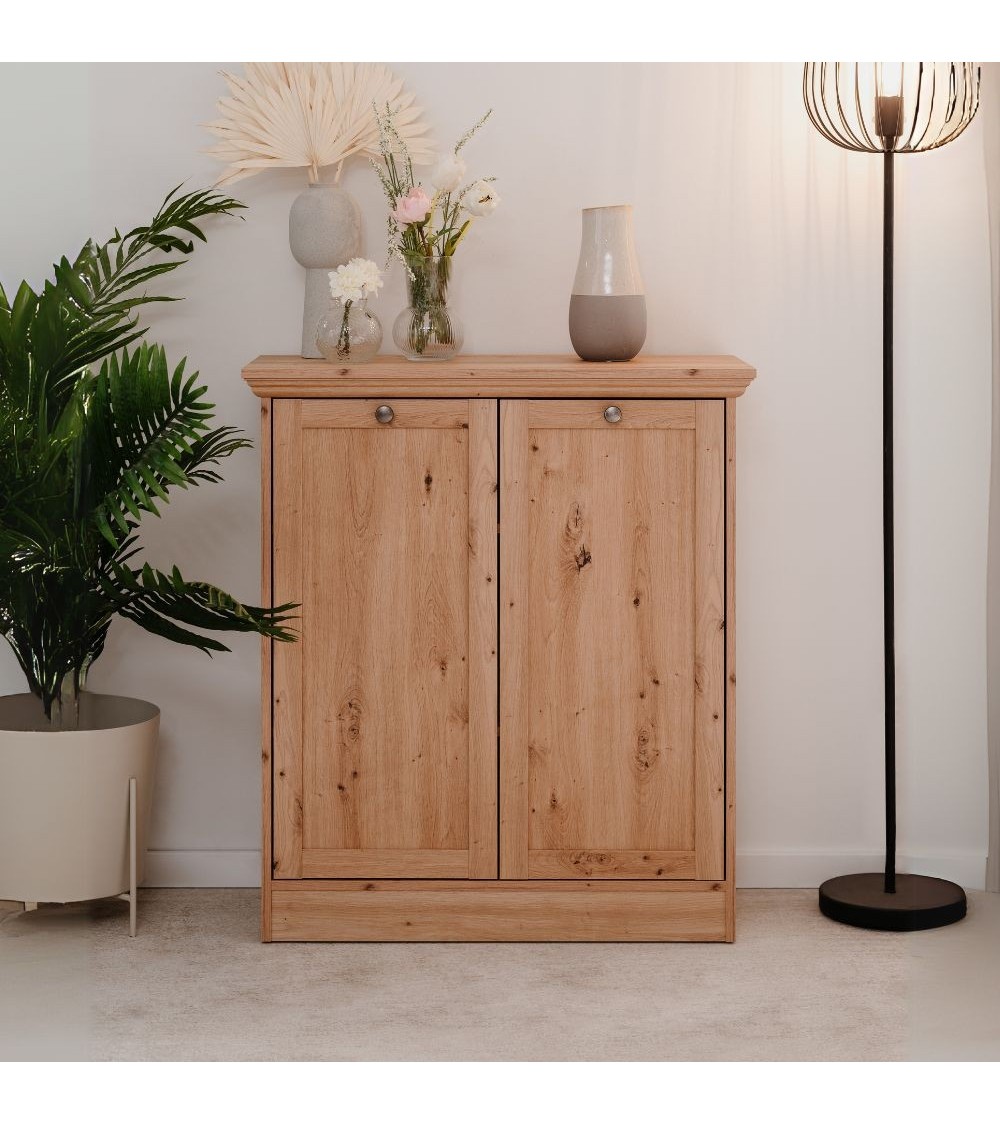 Credenza Timber 01A con 2 ante colore rovere anticato