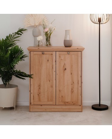 Credenza Timber 01A con 2 ante colore rovere anticato