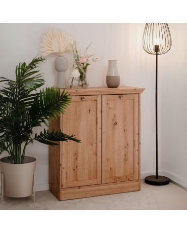 Credenza Timber 01A con 2 ante colore rovere anticato