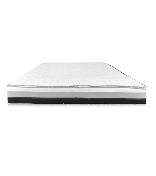 Materasso matrimoniale Poli con molle insacchettate e memory sfoderabile 160x200xH25 cm.