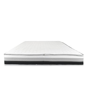 Materasso matrimoniale Poli con molle insacchettate e memory sfoderabile 160x200xH25 cm.