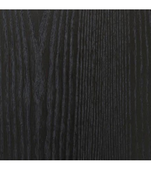 Tavolo allungabile Merkur con top e gambe colore nero