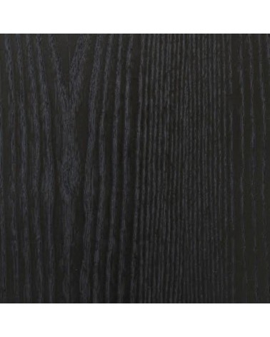 Tavolo allungabile Merkur con top e gambe colore nero