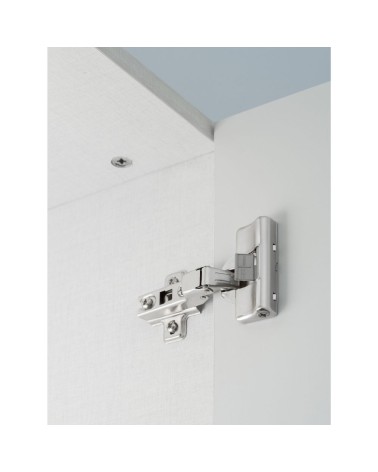 Camera da letto Fadri colore grigio ghiaccio e ossido grigio scuro