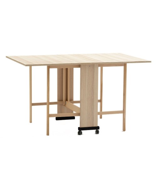 Tavolo salvaspazio Trio pieghevole 140x90x78 cm colore olmo