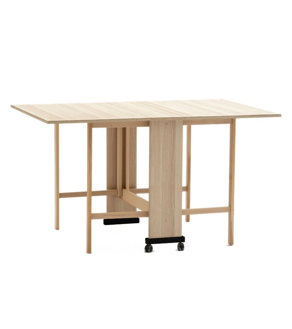 Tavolo salvaspazio Trio pieghevole 140x90x78 cm colore olmo