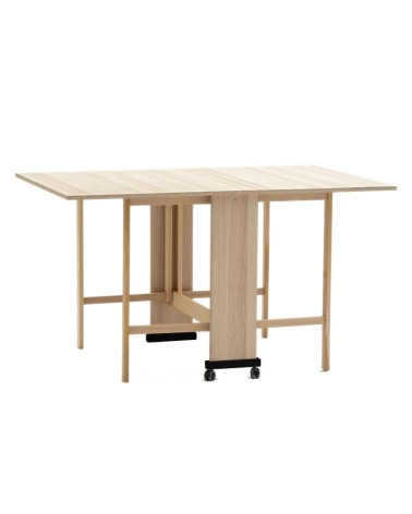 Tavolo salvaspazio Trio pieghevole 140x90x78 cm colore olmo