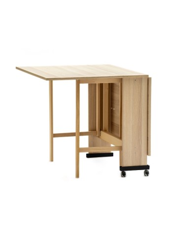 Tavolo salvaspazio Trio pieghevole 140x90x78 cm colore olmo