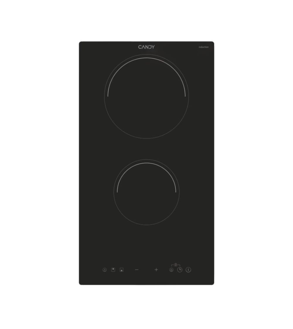 Piano cottura Candy ad induzione CID301 con 2 zone di cottura 30 cm. colore nero