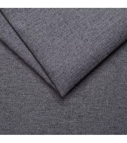 Divano letto 2 posti Alcona con contenitore in tessuto colore grigio 57-056