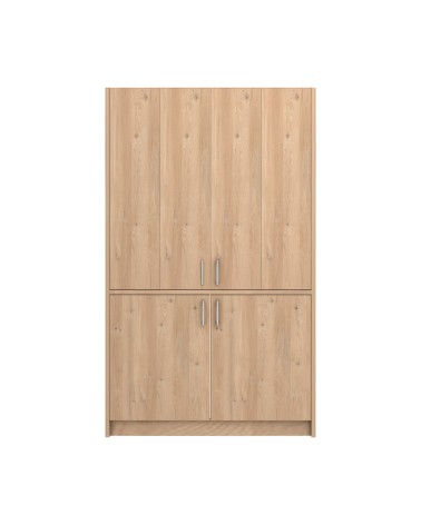 Cucina monoblocco Fold Evolution struttura e ante a libro rovere