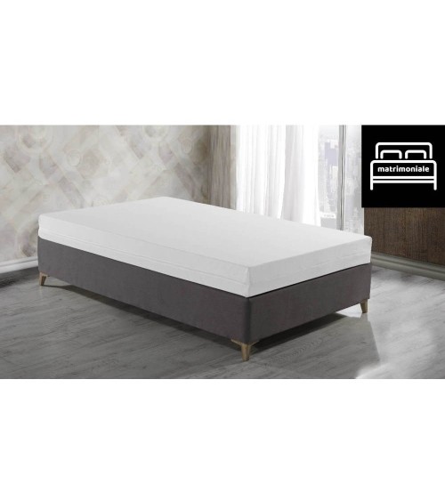 Materasso matrimoniale Gravity antibatterico sfoderabile 160x190xH15 cm