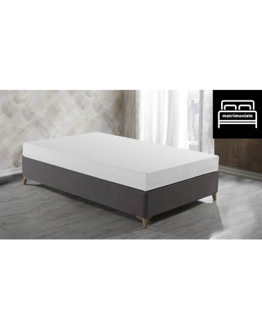 Materasso matrimoniale Gravity antibatterico sfoderabile 160x190xH15 cm