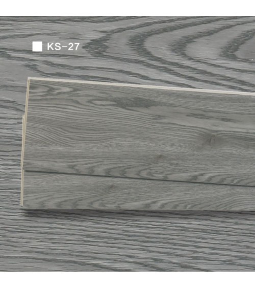 Pavimento in SPC 1220x181x5.0 mm. colore effetto legno grigio